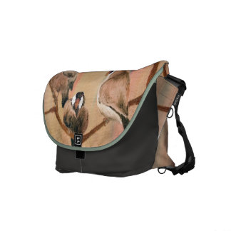 Shanghai Birds Rickshaw Messenger Bag