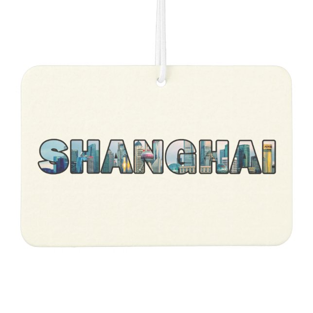 Shanghai China Air Freshener (Front)