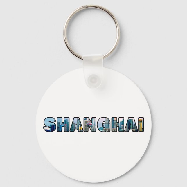 Shanghai China Keychain (Front)