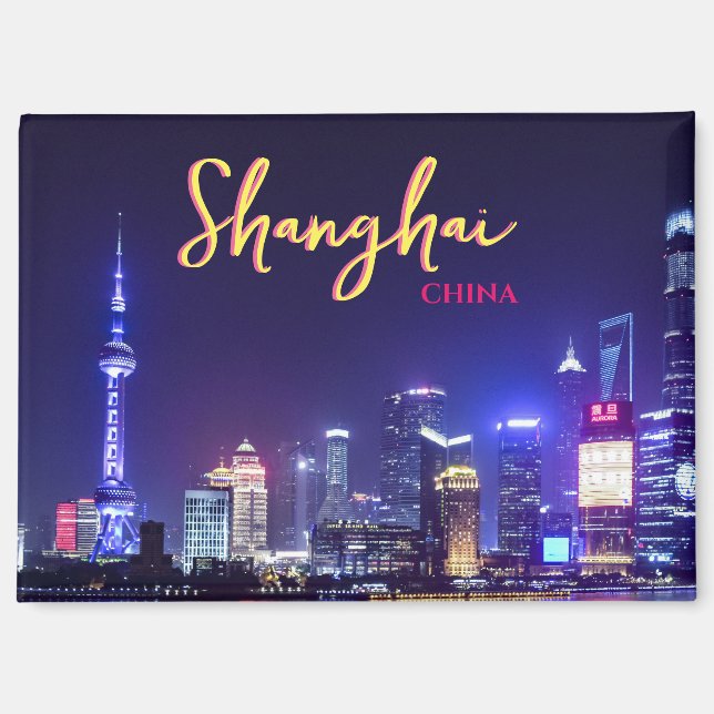  Shanghai China  Magnet (Front)
