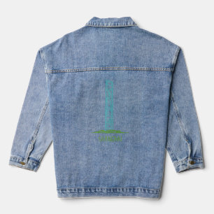 Shanghai City China souvenir  for men women  4  Denim Jacket