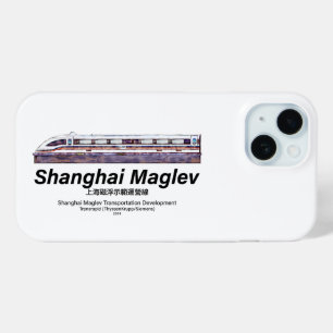 Shanghai Maglev High-Speed SMT Transrapid Train iPhone 15 Case