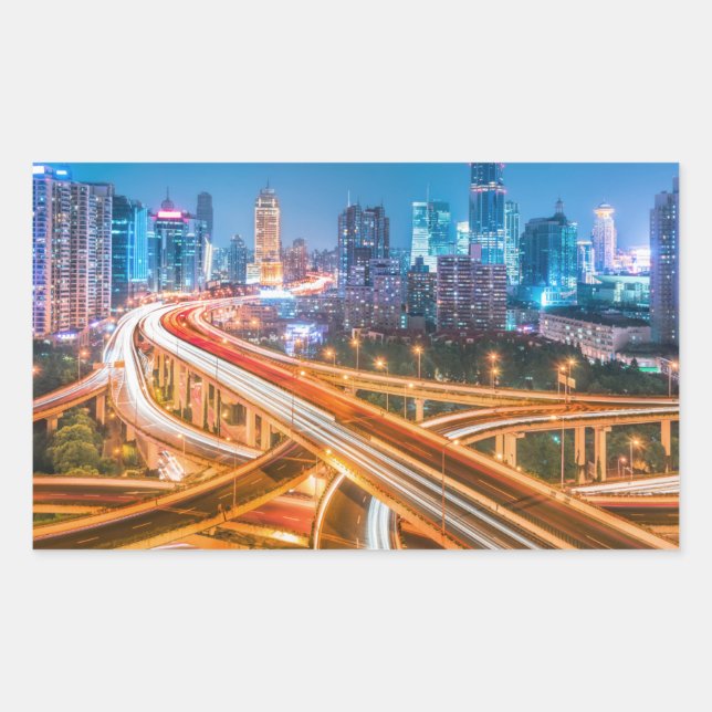 Shanghai Overpass 2 stickers (Front)