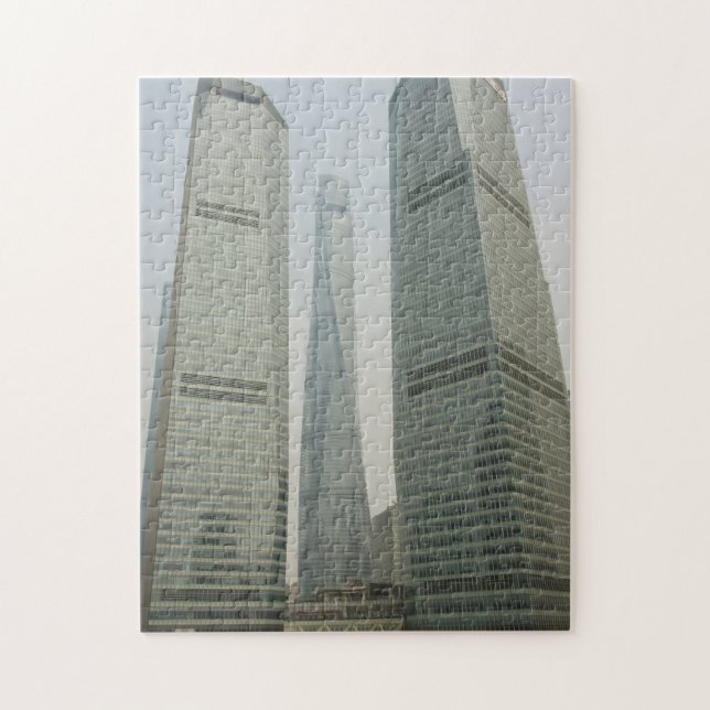 Shanghai Tower -Lujiazui, Pudong - Shanghai, China Jigsaw Puzzle (Vertical)