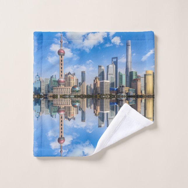 Shanghai Waterfront wash cloth (Wash Cloth)
