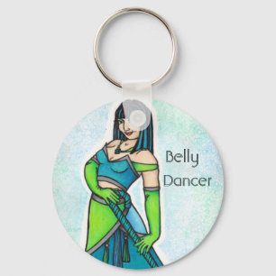 Shani Belly Dancer Keychain