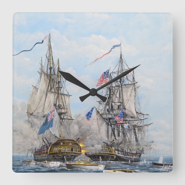 Shannon and Chesapeake wall clock (Front)