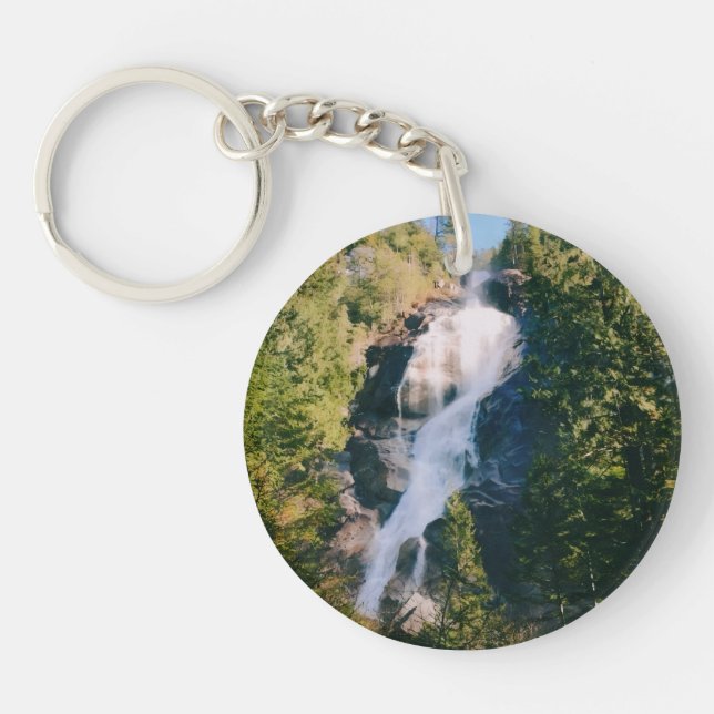 Shannon Falls, Squamish, Canada  Keychain (Front)