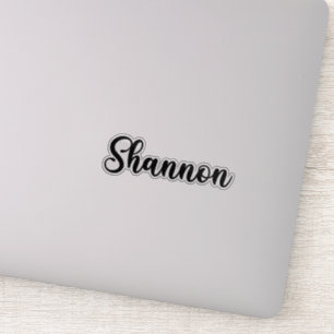 Shannon Name - Handwritten Calligraphy