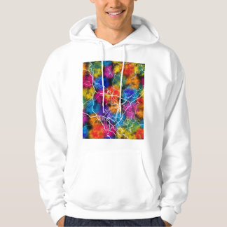Shaoguan China City Map Hoodie