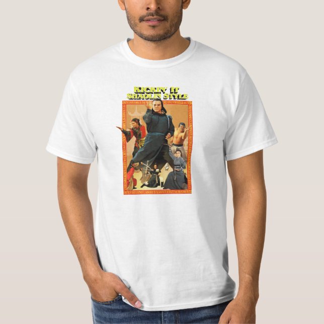 Shaolin Kung Fu T-Shirt (Front)