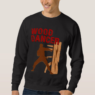 Shaolin Master WOOD DANCER Martial Arts China Fan Sweatshirt