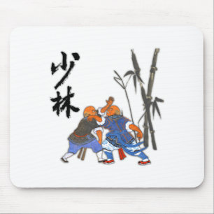 Shaolin Monks T Shirt Mouse Pad
