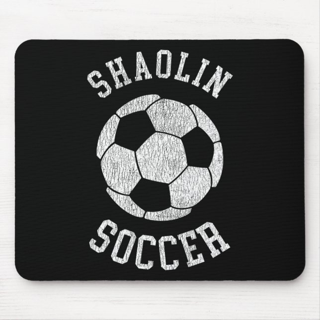 Shaolin Soccer Retro Distressed 90's Vintage  Mouse Pad (Front)