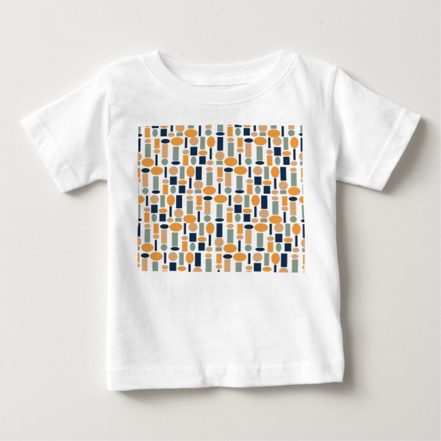 Shape Pattern  Baby T-Shirt (Front)