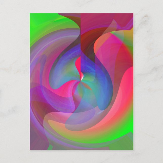 Shape Shifting Announcement Postcard (Front)