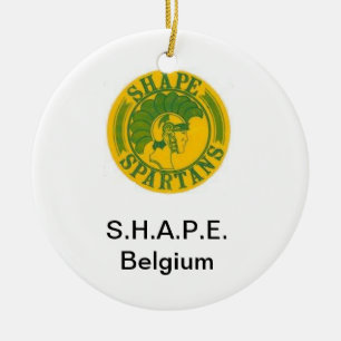 SHAPE SPARTANS ornament