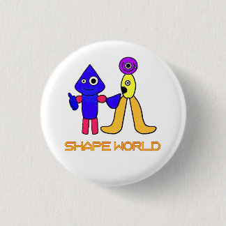 Shape World 1 Inch Round Button