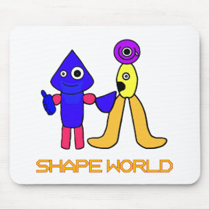 Shape World Mouse Pad