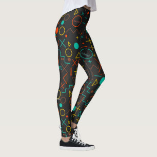 Shapes All-Over-Print Leggings