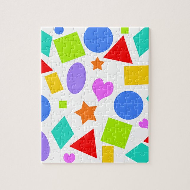 Shapes and Colors Jigsaw Puzzle (Vertical)