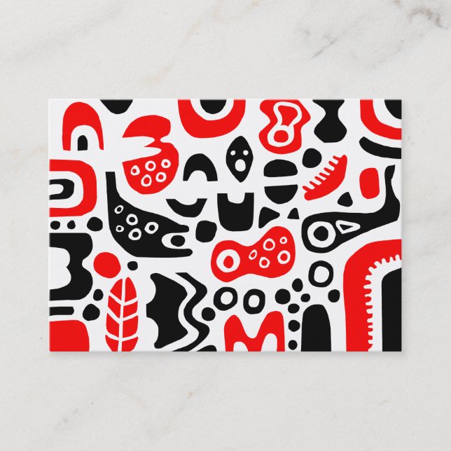 Shapes Business Card (Front)
