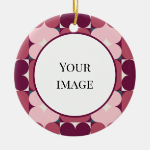 Shapes Ceramic Ornament