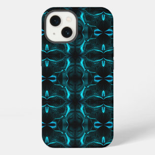 Shapes, "cyan strokes float" on dark background? iPhone 13 case