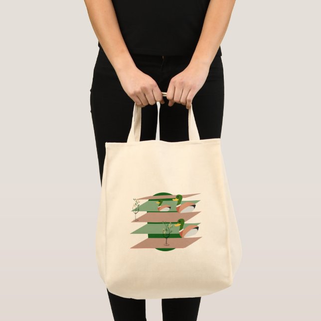 Shapes, ducks tote bag (Front (Product))