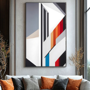 Shapes in Motion Canvas Print