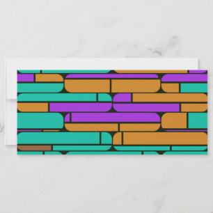 Shapes in retro colours