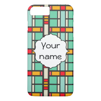 Shapes in retro colours pattern Case-Mate iPhone case