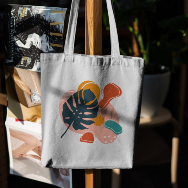 Shapes Leaf Tote Bag   (Creator Uploaded)