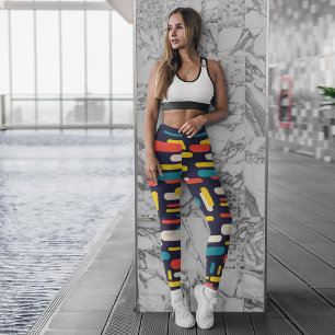 Shapes Pattern Leggings