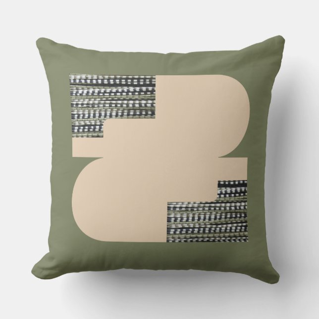 Shapes & Patterns Outdoor Pillow (Front)