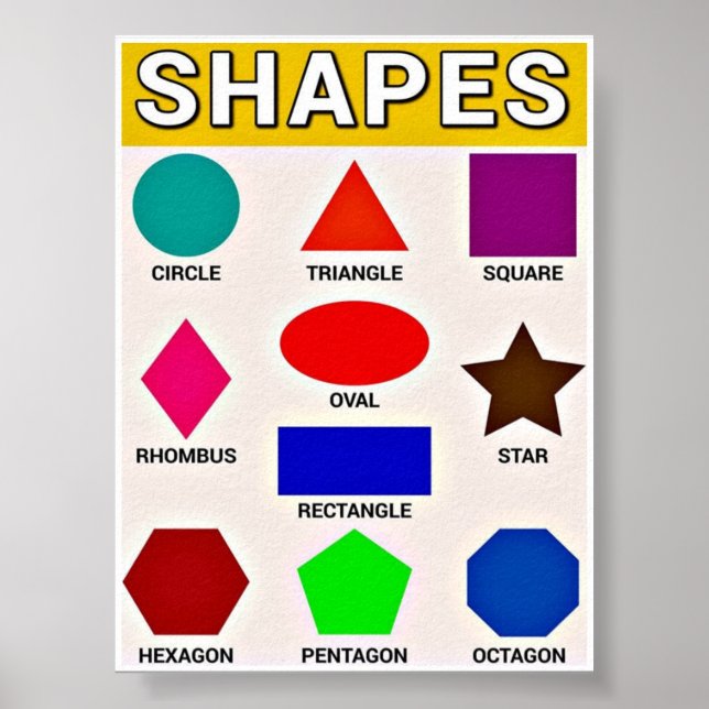 Shapes Poster (Front)