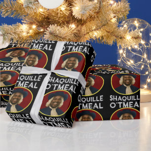 Shaquille Oatmeal Funny Meme Wrapping Paper
