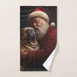 Shar Pei avec Noël Festif du Père Noël