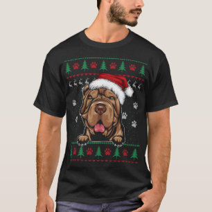 Shar Pei Christmas Ugly Sweater Funny Dog Lover Xm