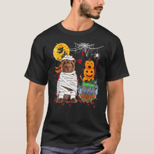 Shar Pei Dog Halloween Costume Dog T-Shirt