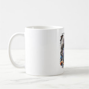 Shar Pei Dog Halloween Square Coffee Mug