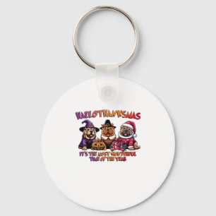 Shar Pei Halloween Thanksgiving Christmas Classic  Keychain