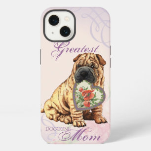Shar-Pei Heart Mom iPhone 13 Case