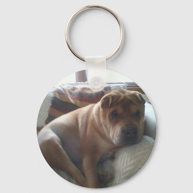 Shar-Pei Keychain (Front)
