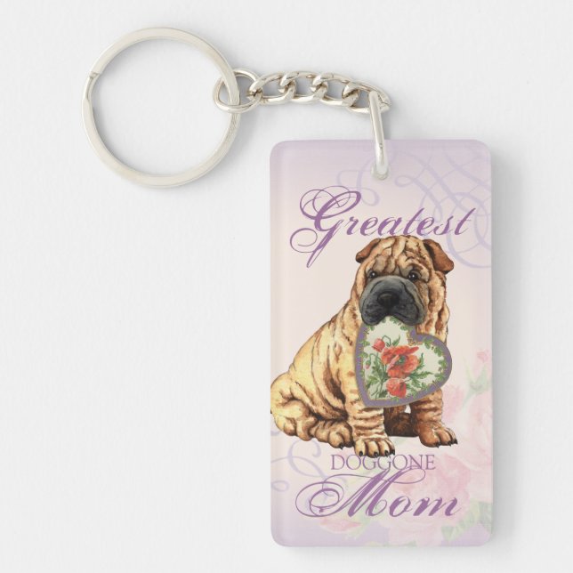 Shar-Pei Maman Coeur (Devant)