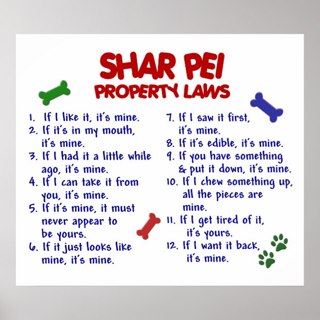 SHAR PEI PL2 POSTER (Front)