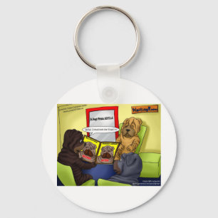 Shar-Pei Plastic Surgery Funny Tees Mugs & Gifts Keychain