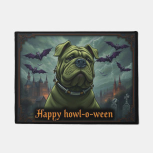 Shar Peistein Happy Howl-o-ween Doormat