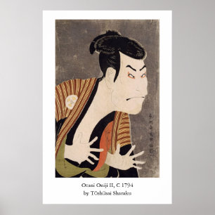 Sharaku‎'s Otani Oniji II Poster