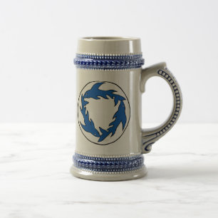 Sharc twin badge mug